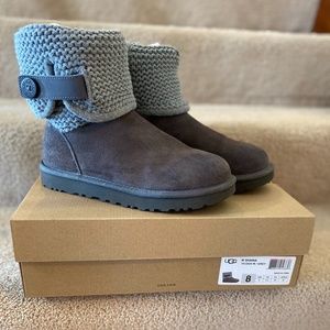 Ugg W Shaina Grey Boot